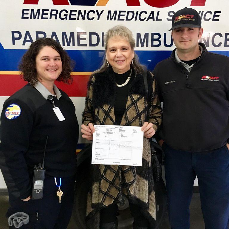 Giving thanks for life: Shawnee woman grateful to REACT medics